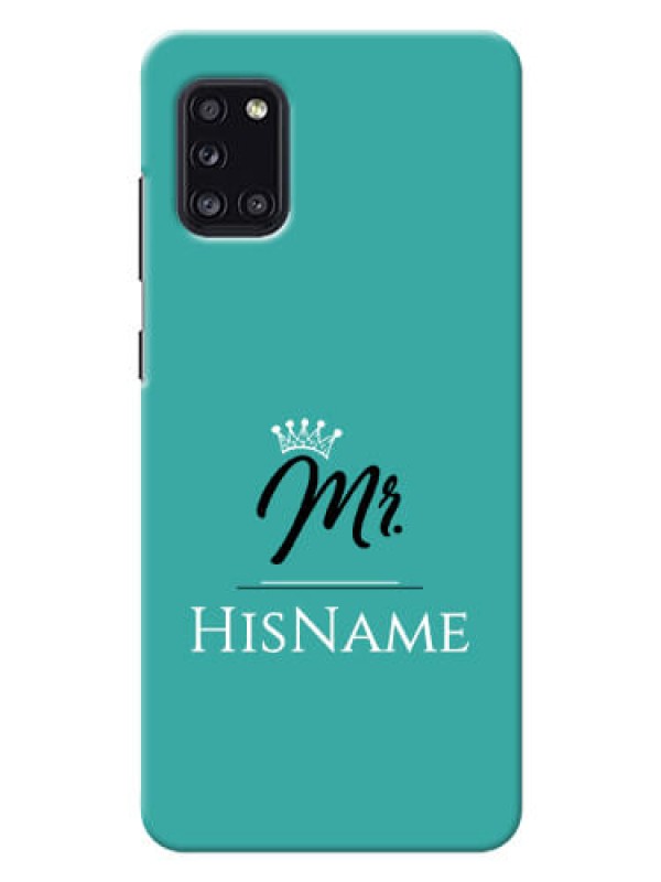 Custom Galaxy A31 Custom Phone Case Mr with Name