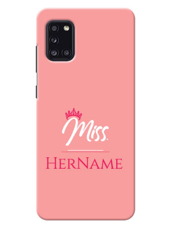Custom Galaxy A31 Custom Phone Case Mrs with Name