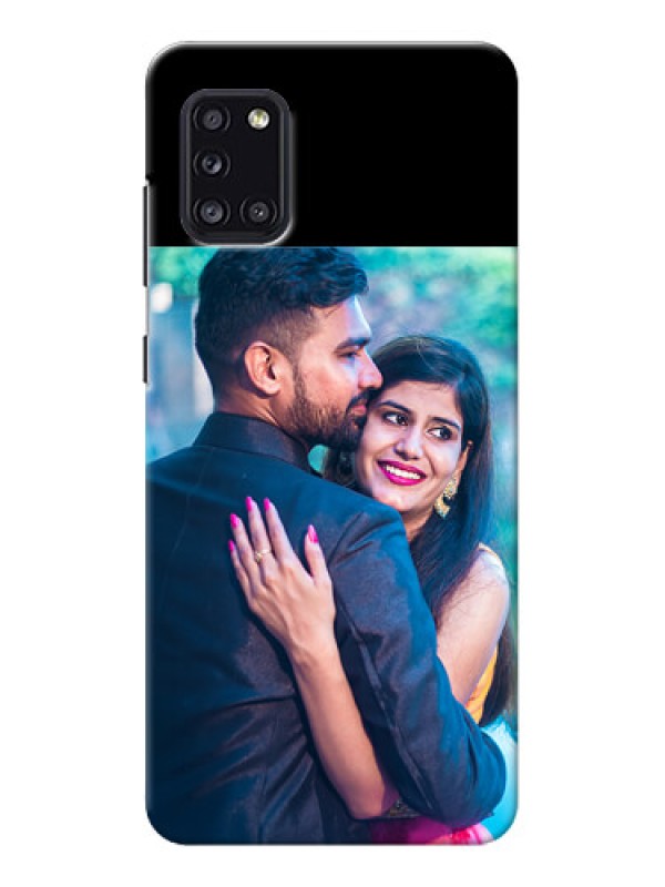 Custom Galaxy A31 Custom Hard Phone Case - Upload Full Picture With Custom Color Design