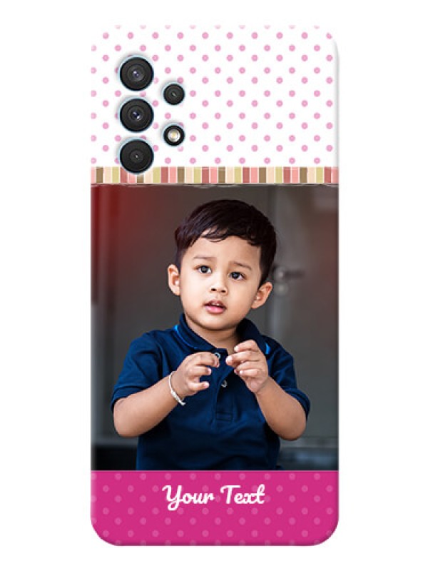 Custom Galaxy A32 custom mobile cases: Cute Girls Cover Design