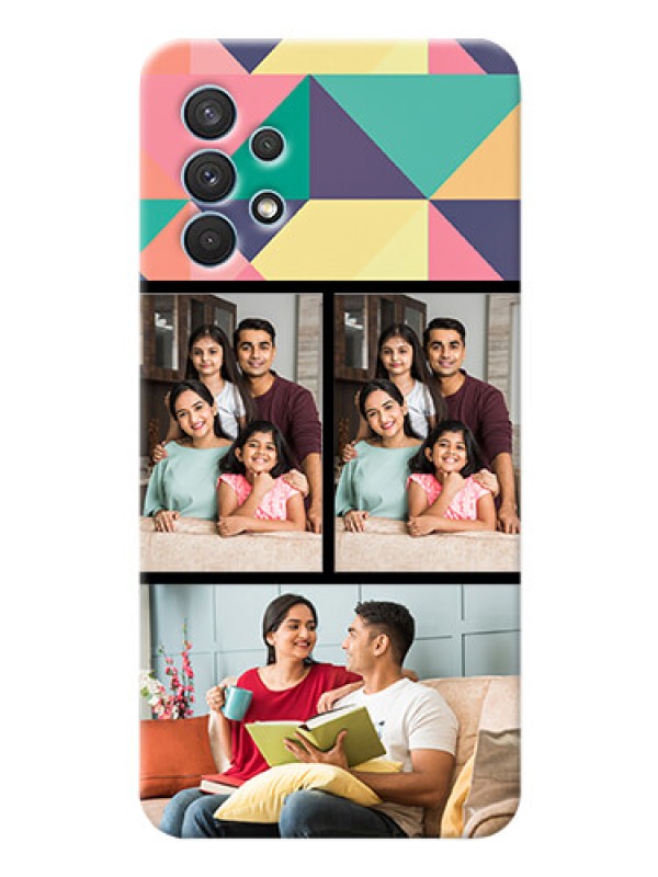 Custom Galaxy A32 personalised phone covers: Bulk Pic Upload Design