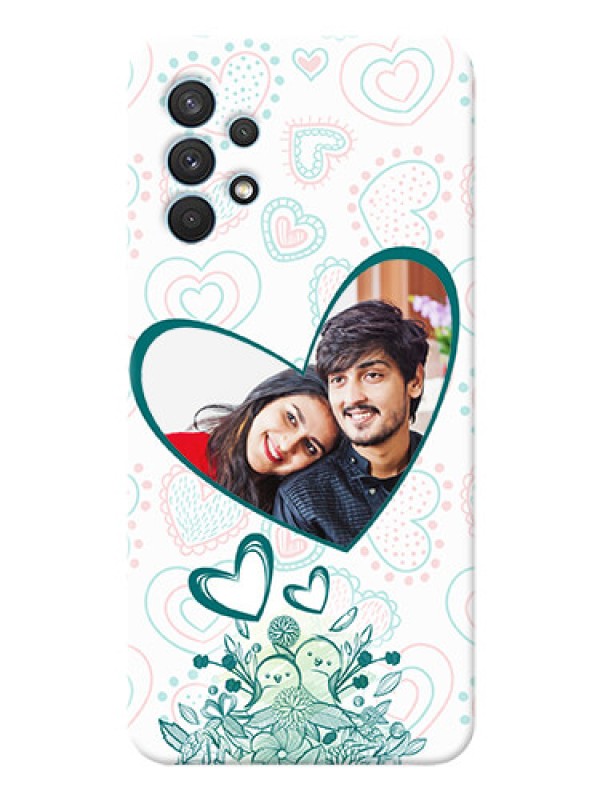 Custom Galaxy A32 Personalized Mobile Cases: Premium Couple Design