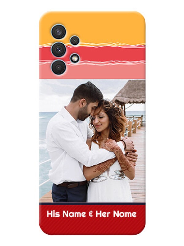 Custom Galaxy A32 custom mobile phone covers: Colorful Case Design