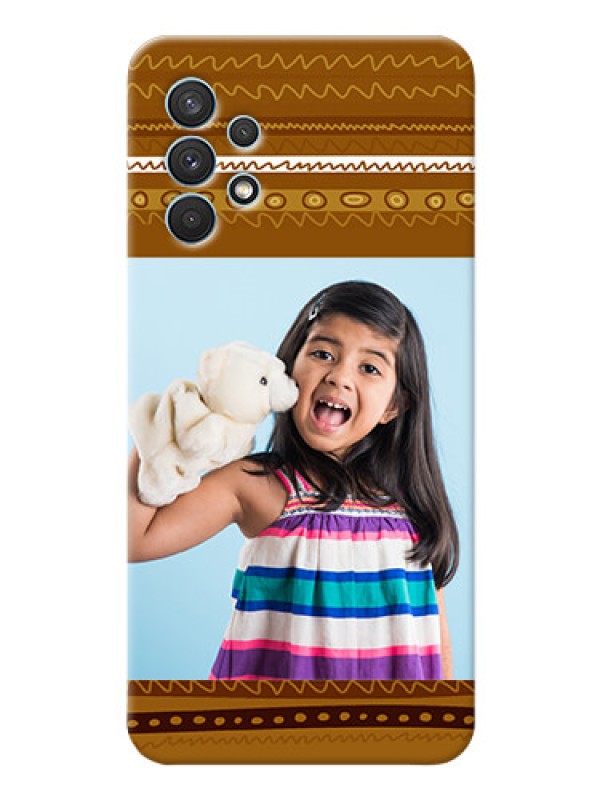 Custom Galaxy A32 Mobile Covers: Friends Picture Upload Design 