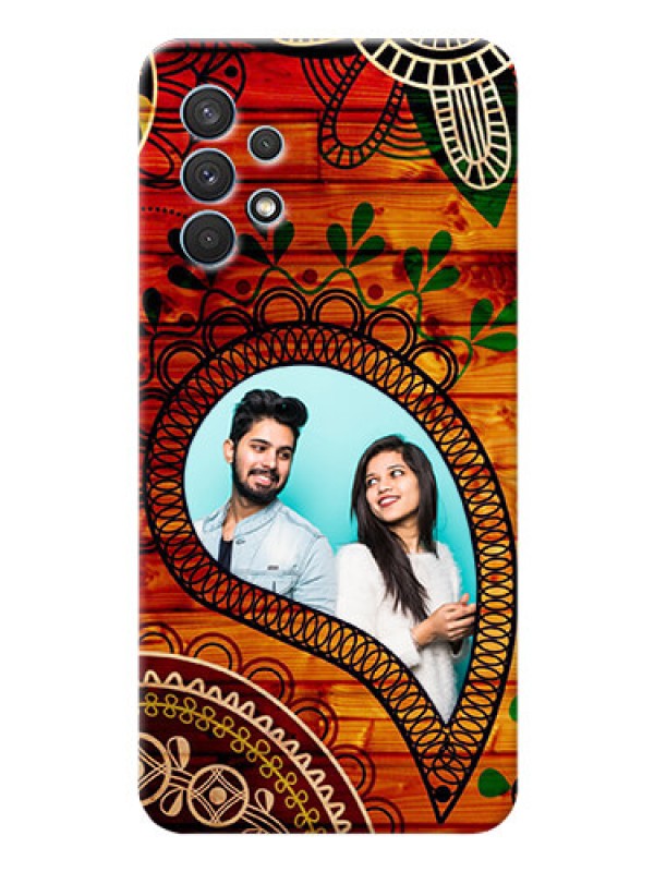 Custom Galaxy A32 custom mobile cases: Abstract Colorful Design