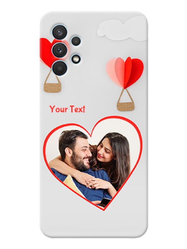 Custom Galaxy A32 Phone Covers: Parachute Love Design