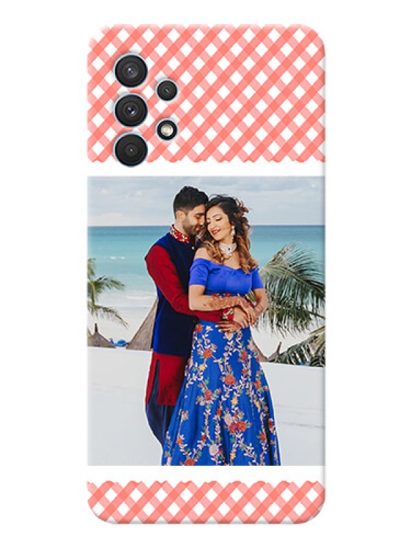 Custom Galaxy A32 custom mobile cases: Pink Pattern Design