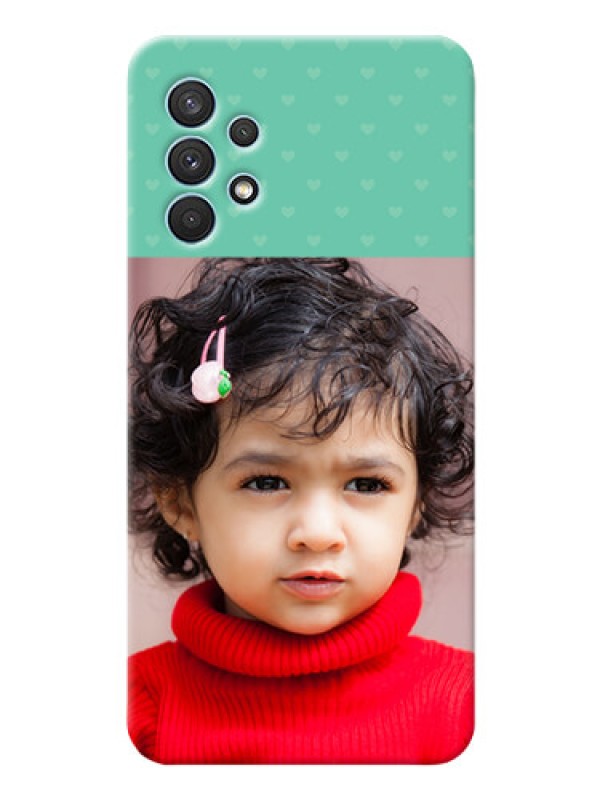 Custom Galaxy A32 mobile cases online: Lovers Picture Design