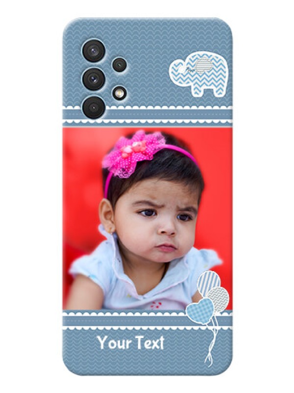Custom Galaxy A32 Custom Phone Covers with Kids Pattern Design