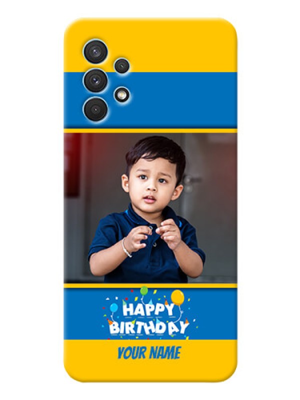 Custom Galaxy A32 Mobile Back Covers Online: Birthday Wishes Design