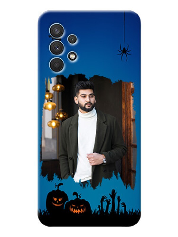 Custom Galaxy A32 mobile cases online with pro Halloween design 