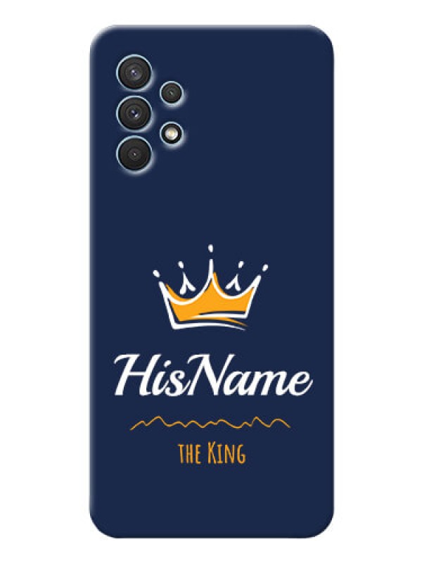 Custom Galaxy A32 King Phone Case with Name