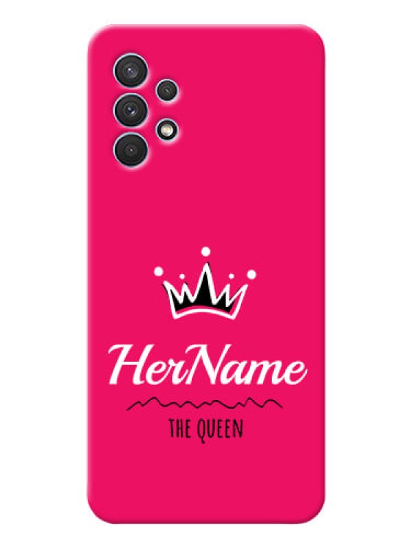 Custom Galaxy A32 Queen Phone Case with Name