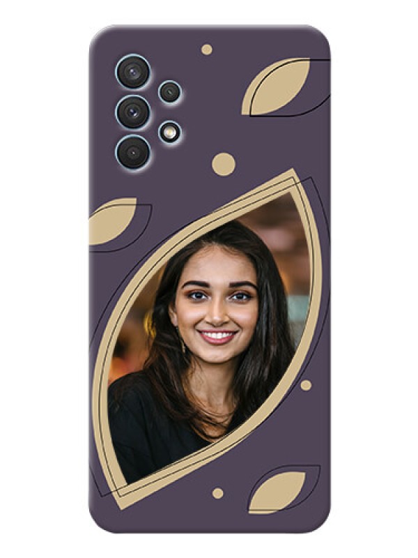 Custom Galaxy A32 Custom Phone Cases: Falling Leaf Design