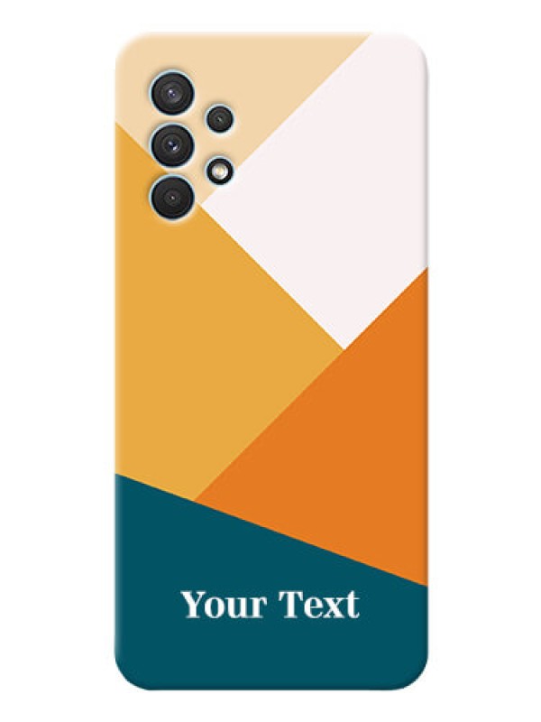 Custom Galaxy A32 Custom Phone Cases: Stacked Multi-colour Design