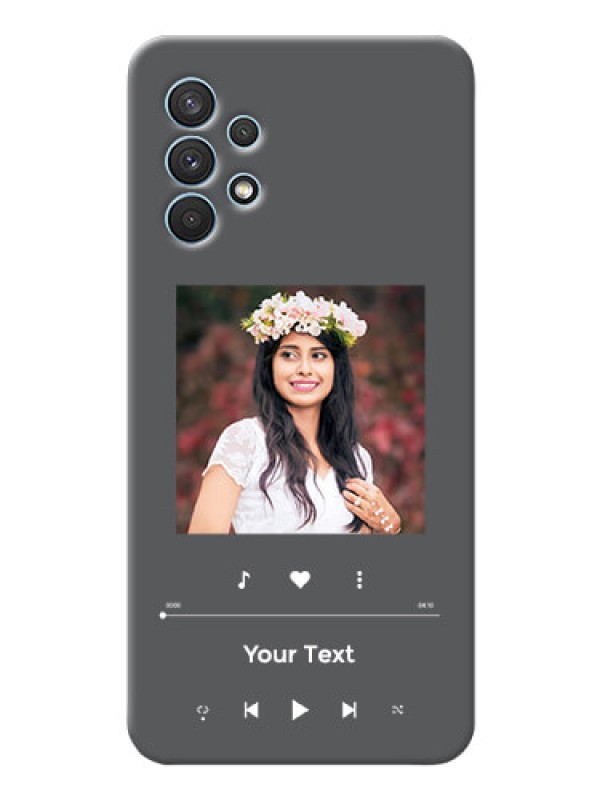 Custom Galaxy A32 Custom Mobile Case with Play The Music Design