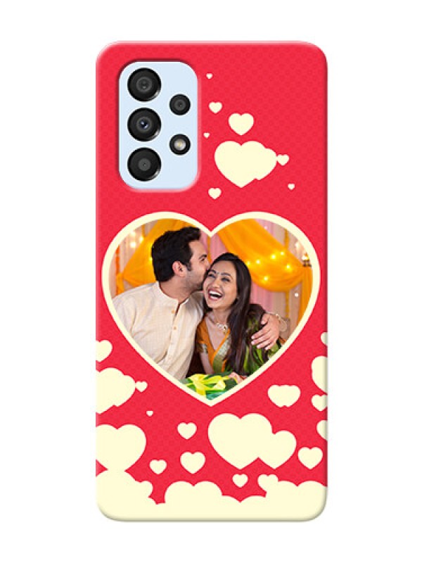 Custom Galaxy A33 5G Phone Cases: Love Symbols Phone Cover Design