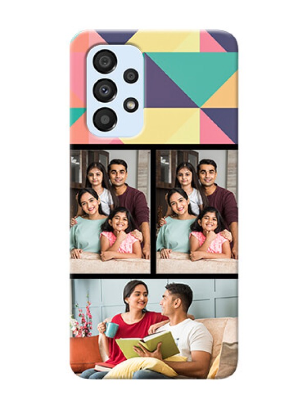 Custom Galaxy A33 5G personalised phone covers: Bulk Pic Upload Design