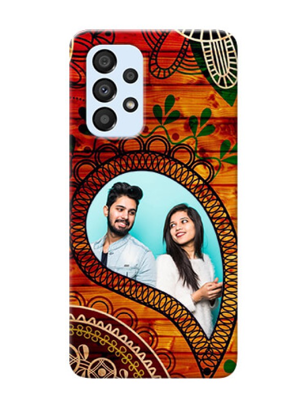 Custom Galaxy A33 5G custom mobile cases: Abstract Colorful Design