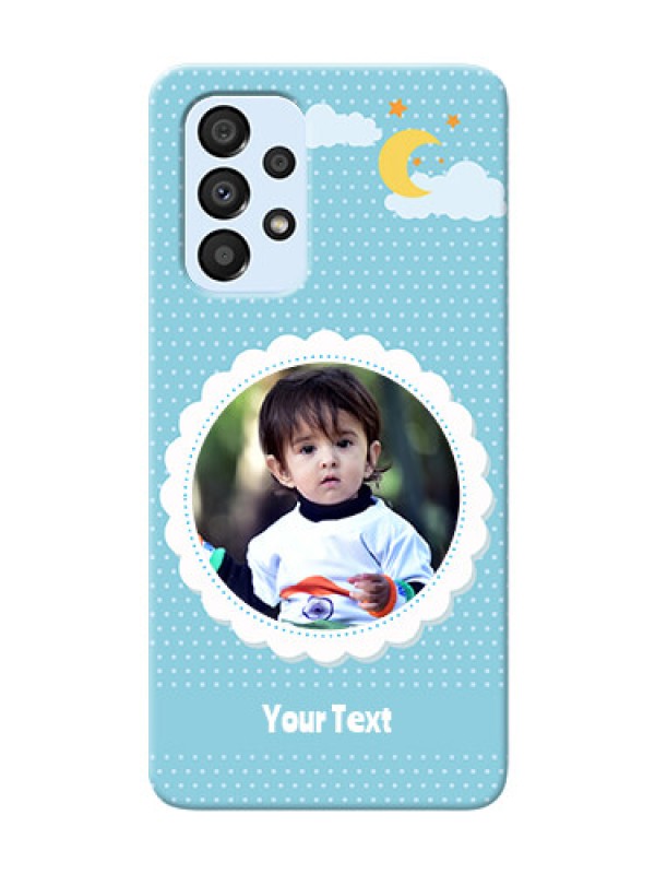 Custom Galaxy A33 5G mobile cases online: violet Pattern Design