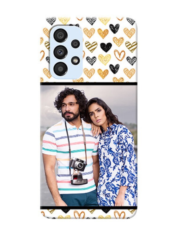 Custom Galaxy A33 5G Personalized Mobile Cases: Love Symbol Design