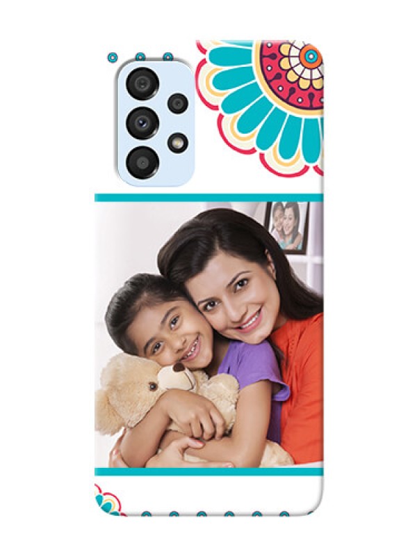 Custom Galaxy A33 5G custom mobile phone cases: Flower Design