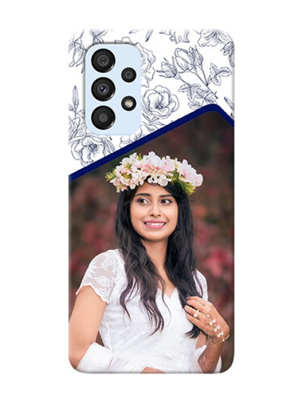 Custom Galaxy A33 5G Phone Cases: Premium Floral Design