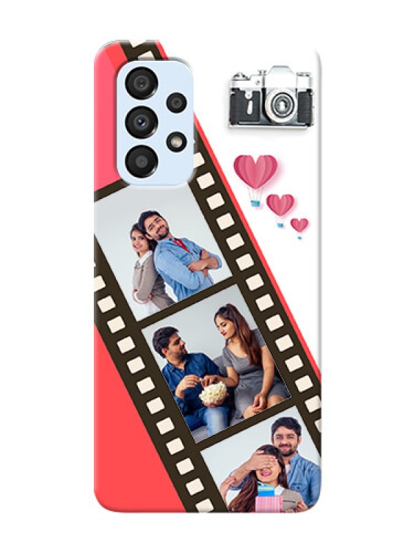Custom Galaxy A33 5G custom phone covers: 3 Image Holder with Film Reel