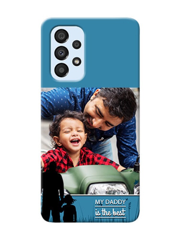 Custom Galaxy A33 5G Personalized Mobile Covers: best dad design 