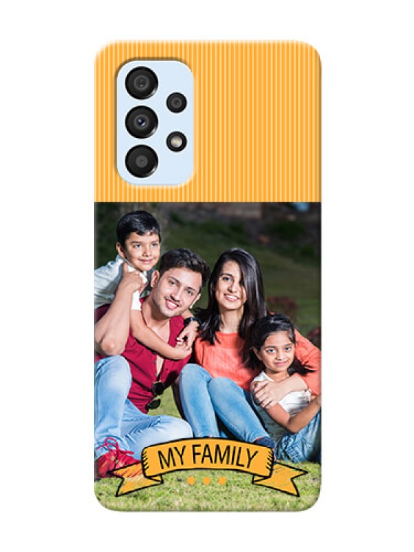 Custom Galaxy A33 5G Personalized Mobile Cases: My Family Design