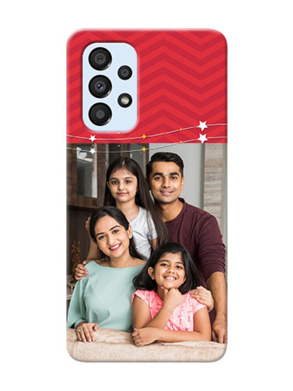 Custom Galaxy A33 5G customized phone cases: Happy Family Design