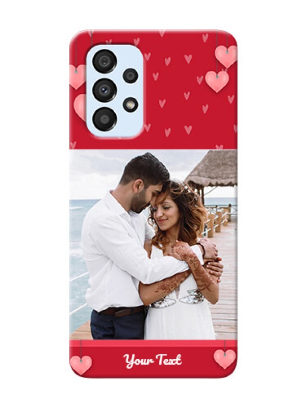 Custom Galaxy A33 5G Mobile Back Covers: Valentines Day Design