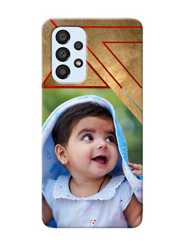 Custom Galaxy A33 5G mobile phone cases: Gradient Abstract Texture Design