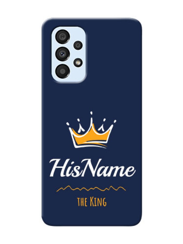 Custom Galaxy A33 5G King Phone Case with Name