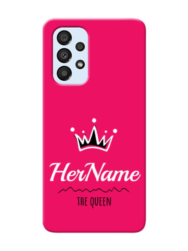 Custom Galaxy A33 5G Queen Phone Case with Name