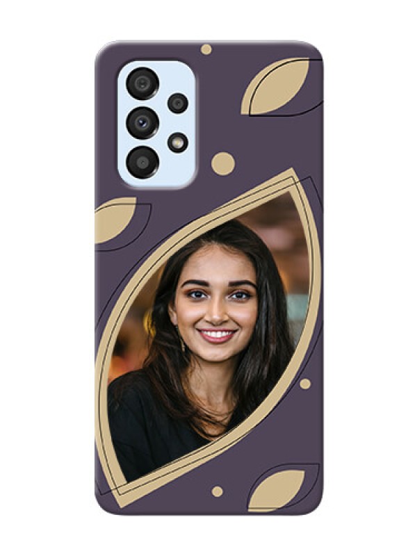 Custom Galaxy A33 5G Custom Phone Cases: Falling Leaf Design