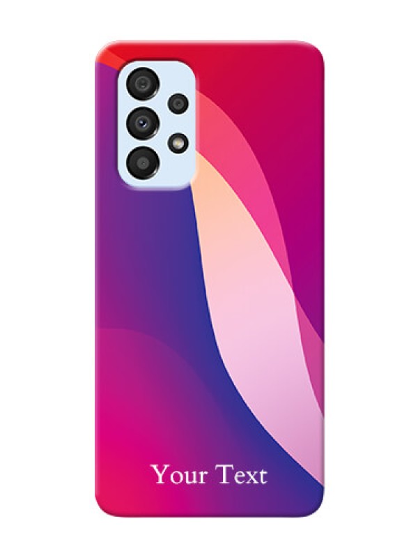 Custom Galaxy A33 5G Mobile Back Covers: Digital abstract Overlap Design