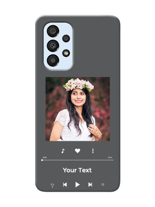 Custom Galaxy A33 5G Custom Mobile Case with Play The Music Design