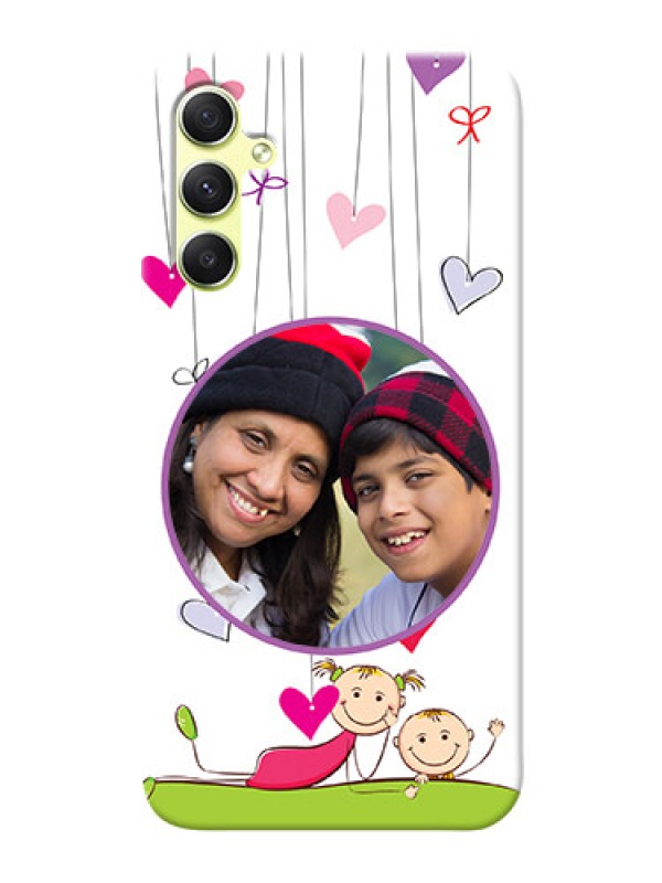 Custom Galaxy A34 5G Mobile Cases: Cute Kids Phone Case Design