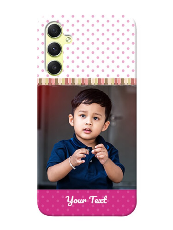 Custom Galaxy A34 5G custom mobile cases: Cute Girls Cover Design