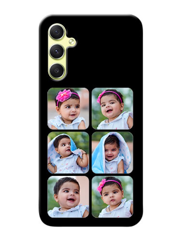 Custom Galaxy A34 5G mobile phone cases: Multiple Pictures Design