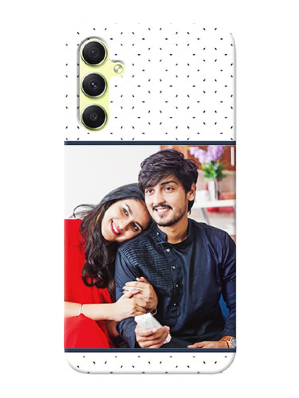 Custom Galaxy A34 5G Personalized Phone Cases: Premium Dot Design