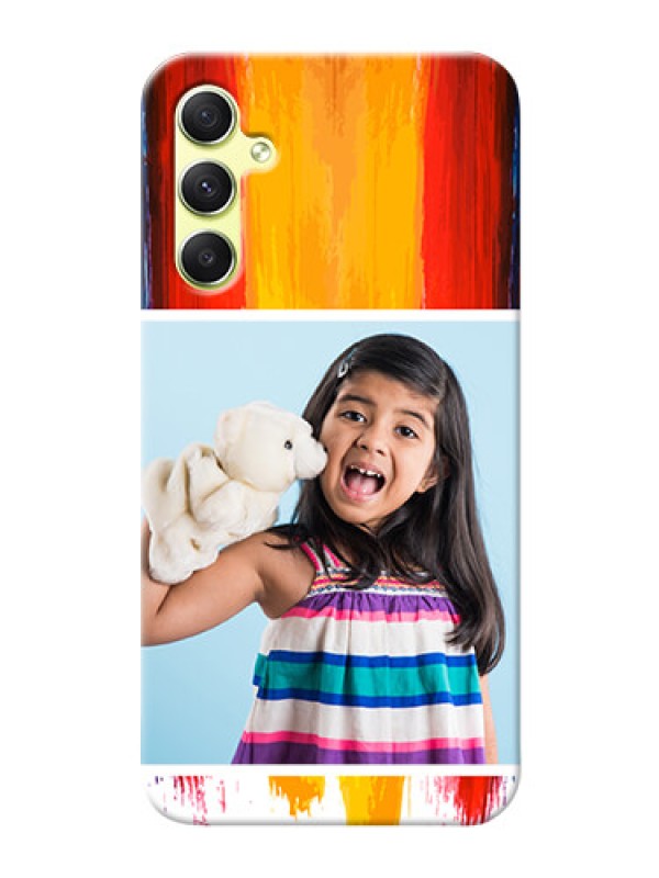 Custom Galaxy A34 5G custom phone covers: Multi Color Design