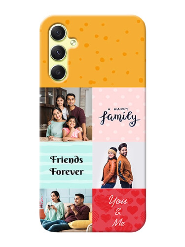 Custom Galaxy A34 5G Customized Phone Cases: Images with Quotes Design