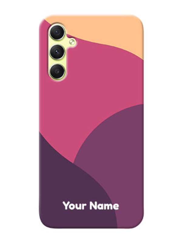 Custom Galaxy A34 5G Custom Phone Covers: Mixed Multi-colour abstract art Design