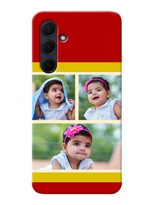 Custom Galaxy A35 5G mobile phone cases: Multiple Pic Upload Design