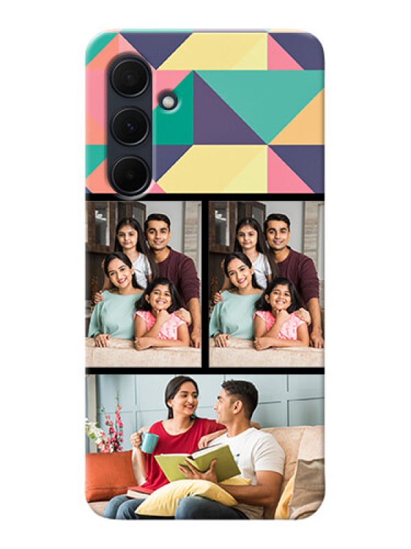 Custom Galaxy A35 5G personalised phone covers: Bulk Pic Upload Design