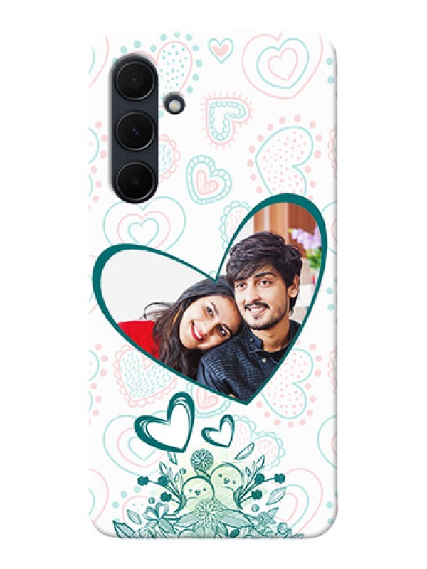 Custom Galaxy A35 5G Personalized Mobile Cases: Premium Couple Design