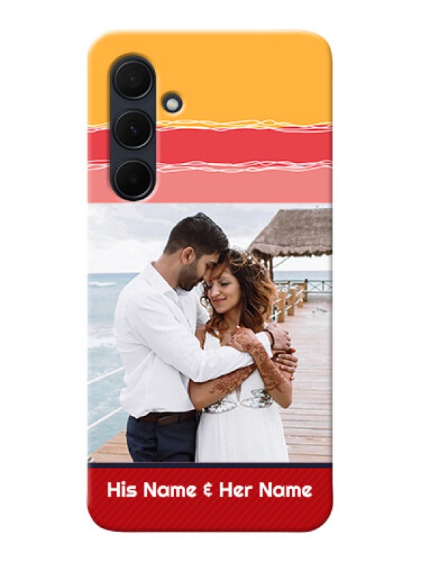 Custom Galaxy A35 5G custom mobile phone covers: Colorful Case Design