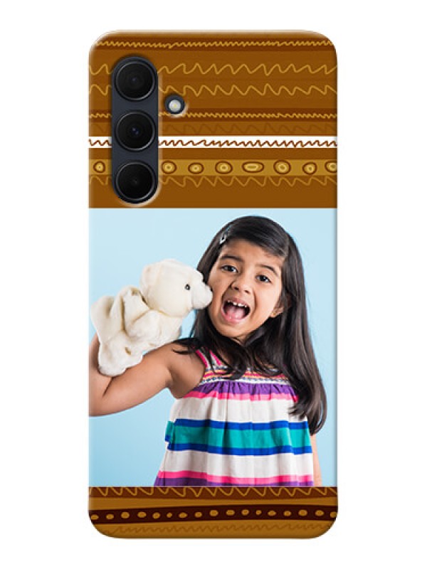 Custom Galaxy A35 5G Mobile Covers: Friends Picture Upload Design